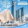 image24 Pcs Fish Scale Streak Free Miracle Cleaning Cloth Easy Clean Nanoscale Microfiber Window Mirror Glass Cleaning Cloth Lint Free Cloth Wine Glass Polishing Towel ReusableColor Shipped Randomly