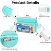 imageNiveaya IP68 Waterproof Fanny Pack  2 Pack Floating Dry Bag Pouch Phone Waterproof Waist Pouch Dry Bag Beach Kayaking Swimming Boat Essentials for iPhone 1615141312 Pro Max up to 95quotGreenkPink