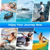 imageNiveaya IP68 Waterproof Fanny Pack  2 Pack Floating Dry Bag Pouch Phone Waterproof Waist Pouch Dry Bag Beach Kayaking Swimming Boat Essentials for iPhone 1615141312 Pro Max up to 95quotBlackPink