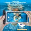 imageNiveaya Waterproof Phone Pouch Waterproof Phone Case Compatible for iPhone 15 14 13 12 Pro Max Up to 7quot IPX8 Cellphone Kayak Accessories Travel Essentials 1Packpack of 1 Clear