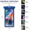 imageNiveaya Waterproof Phone Pouch Waterproof Phone Case Compatible for iPhone 15 14 13 12 Pro Max Up to 7quot IPX8 Cellphone Kayak Accessories Travel Essentials 1PackPack of 1 Dark blue