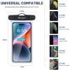 imageNiveaya Waterproof Phone Pouch Waterproof Phone Case Compatible for iPhone 15 14 13 12 Pro Max Up to 7quot IPX8 Cellphone Kayak Accessories Travel Essentials 1Packpack of 1 Clear