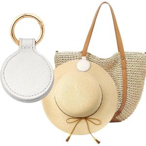 imageNiveaya Magnetic Hat Clip for Travel on Bag  Magnet Storage Hook Vacation Traveling Essentials Accessory BlackWhite