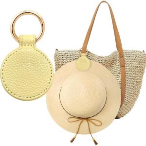 imageNiveaya Magnetic Hat Clip for Travel on Bag  Magnet Storage Hook Vacation Traveling Essentials Accessory BlackYellow