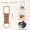 imageNiveaya Hat Clip for Travel  2PCS Stylish Hat Clip for Baseball Cap amp Snapback Trucker Ponytail Hat Sturdy Carabiner with Double Lock for Backpack Luggage Bag Outdoor Vacation Cruise EssentialsLight Brown