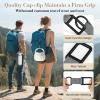 imageNiveaya Hat Clip for Travel  2PCS Stylish Hat Clip for Baseball Cap amp Snapback Trucker Ponytail Hat Sturdy Carabiner with Double Lock for Backpack Luggage Bag Outdoor Vacation Cruise Essentials2PCS BlackDark Grey