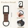imageNiveaya Hat Clip for Travel  2PCS Stylish Hat Clip for Baseball Cap amp Snapback Trucker Ponytail Hat Sturdy Carabiner with Double Lock for Backpack Luggage Bag Outdoor Vacation Cruise Essentials2PCS BlackBrown