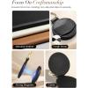 imageNiveaya Upgraded Magnetic Hat Clip for Hanging Sunglasses Stylish Hat Clip for Travel Bag Luggage Backpack Strong Magnet Hat Holder HandsFree Beach Cruise Vacation Essentials 1Pack Beige2Pcs Black