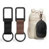 imageNiveaya Hat Clip for Travel  2PCS Stylish Hat Clip for Baseball Cap amp Snapback Trucker Ponytail Hat Sturdy Carabiner with Double Lock for Backpack Luggage Bag Outdoor Vacation Cruise Essentials2PCS BlackBrown