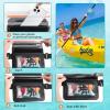 imageNiveaya Double Space Waterproof Fanny Pack IPX8 Waterproof Pouch Dry Belt Bag for Beach Kayaking Swimming Touchscreen amp PhotographyBoat Travel Essentials for Women Men2 PackBlackGreen