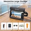 imageNiveaya IPX8 Waterproof Fanny Pack Waterproof Pouch Dry Belt Bag for Beach Kayaking Swimming Boat Travel Cruise Essentials Waterproof Phone Bag Passport Holder for Women Men2 PackBlackGreen