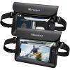 imageNiveaya IPX8 Waterproof Fanny Pack Waterproof Pouch Dry Belt Bag for Beach Kayaking Swimming Boat Travel Cruise Essentials Waterproof Phone Bag Passport Holder for Women Men2 PackBlackBlack