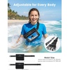image:imageNiveaya IPX8 Waterproof Fanny Pack 4 Pack
