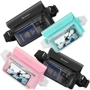 image:imageNiveaya IPX8 Waterproof Fanny Pack 4 Pack