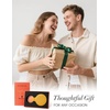 image:imageNiveaya Magnetic Hat Clip for Travel on Bag Strong Magnet Keeps Hat Secure on Purse Luggage Backpack Travel Essentials Accessory for Beach Cruise Outdoor Stylish Leather Finish Light BrownGinger