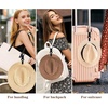 image:imageNiveaya Hat Clip for Travel on Bag  2 Pack Vacation Beach Cruise Essentials Accessory for Travel Handbag Backpack Luggage Securely Hold to Keep Hat Shaped BlackBrown3pcs Blackbrownleopard