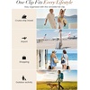 image:imageNiveaya Magnetic Hat Clip for Travel Strong Magnet Holder for Hats Chic HandsFree Travel Essentials for Beach Cruise Vacation Secures Hats on Tote Bags Purse Backpacks Luggage 1Pack Beige1Pcs Beige